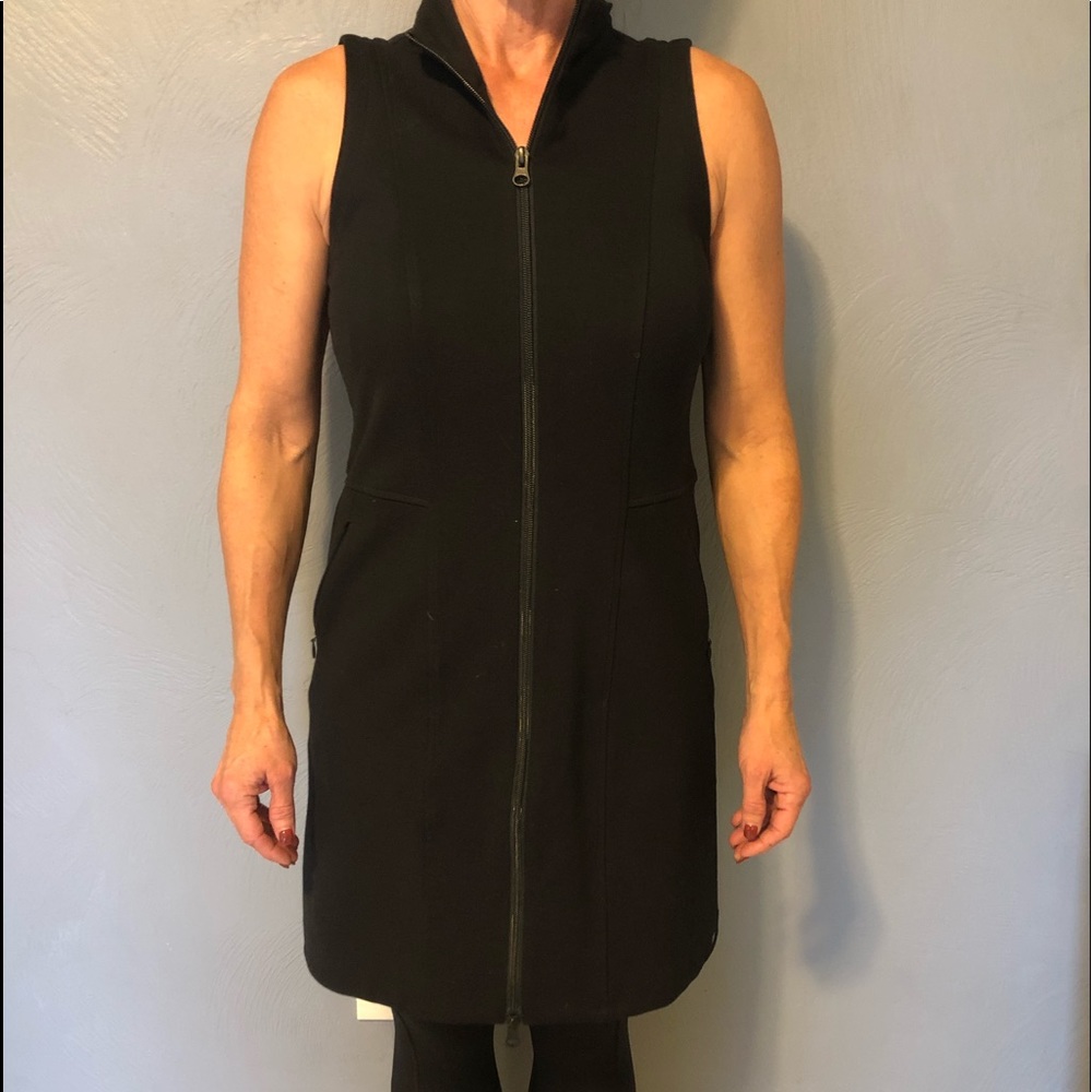 Title Nine Black Asymmetrical Dress